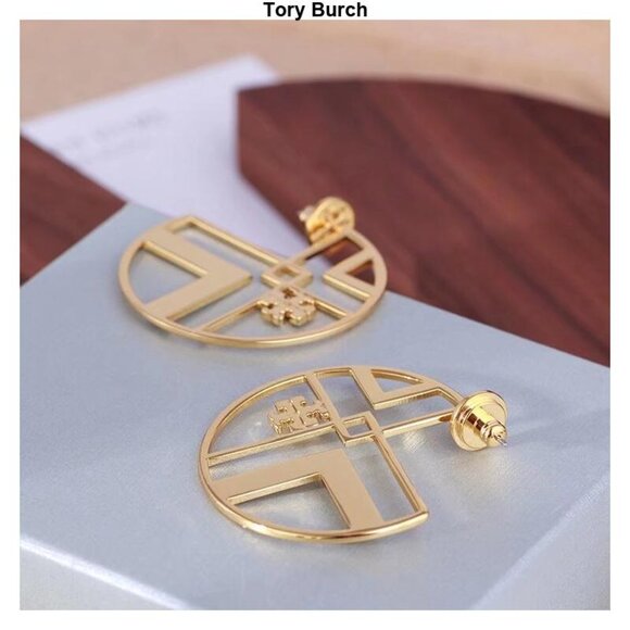 Tory Burch gold earrings - Picture 6 of 6